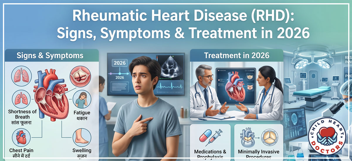 Rheumatic Heart Disease (RHD): Signs, Symptoms & Treatment in 2026